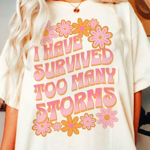 Eu Sobrevivi A Muitas Tempestades Png Sublimation Design Download, Motivational Quotes, Inspirational Quote Sublimation, Png Designs Download