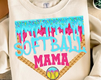 Mamá de softbol goteando PNG, Helado de softbol goteando PNG, Archivo Mamá de softbol PNG, Día del juego de softbol PNG, Mamá de softbol goteando PNG