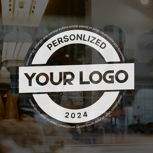 LOGO personalizzato Decalcomania in vinile personalizzata - Adesivo per decalcomania in vinile Alta qualità.