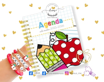 TEACHING AGENDA 2025-2026 half letter printable pdf file
