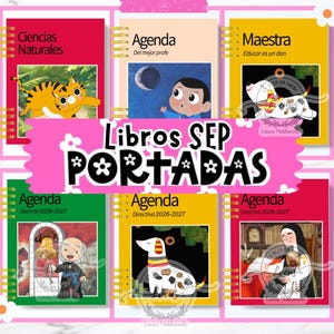TEACHER COVERS SEP Books 1993 cute animated covers / Animated image of SEP books
