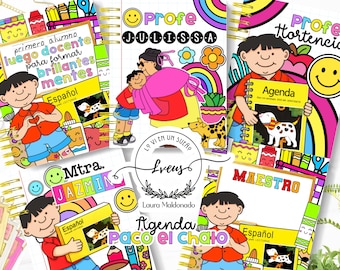 Paco el Chato Teacher Planner 2026-2027 + Logbook | for Teachers | Printable School Planner | Teacher Planner in Spanish