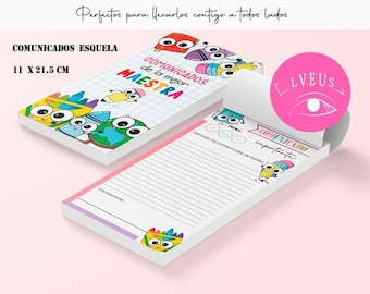 KIT recaditos y notas para maestros en PDF para imprimir