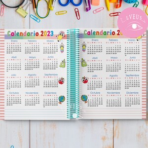 Printable planner for TEACHERS/EDUCATORS August 2026-July 2027, medium letter size, colorful PDF file image 9