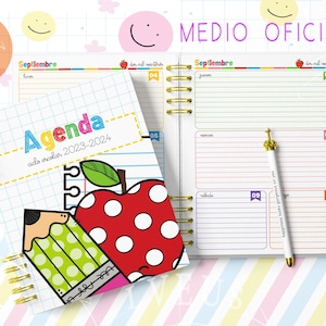 TEACHING AGENDA 2025-2026 half letter printable pdf file