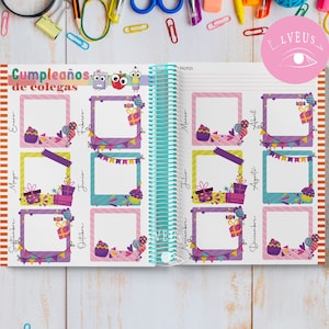 Printable planner for TEACHERS/EDUCATORS August 2026-July 2027, medium letter size, colorful PDF file image 10