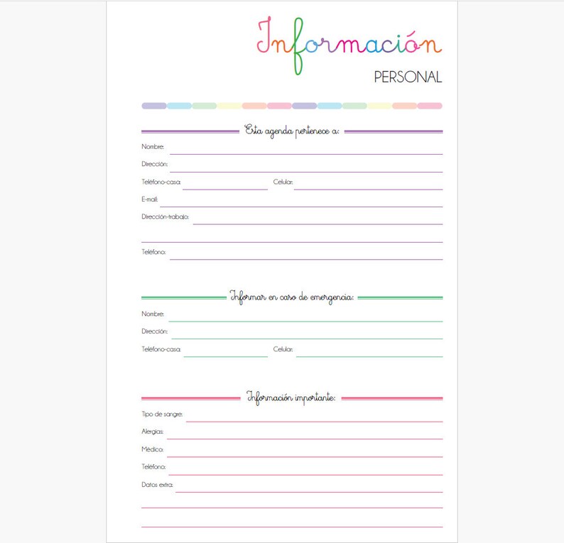 Las Mejores Plantillas De Agendas Diarias Para Imprimir Y Editar