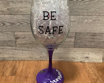 Nurse Wine Glass