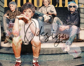 Golden Girls Thug Life Digital File, PNG File, Instant Digital Download