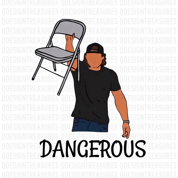 Dangerous Wallen Chair Png, Country Music Png, Instant Digital Download