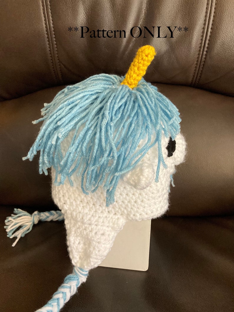 Unicorse Unicorn Crochet Pattern ONLY Bluey Cartoon Etsy Australia