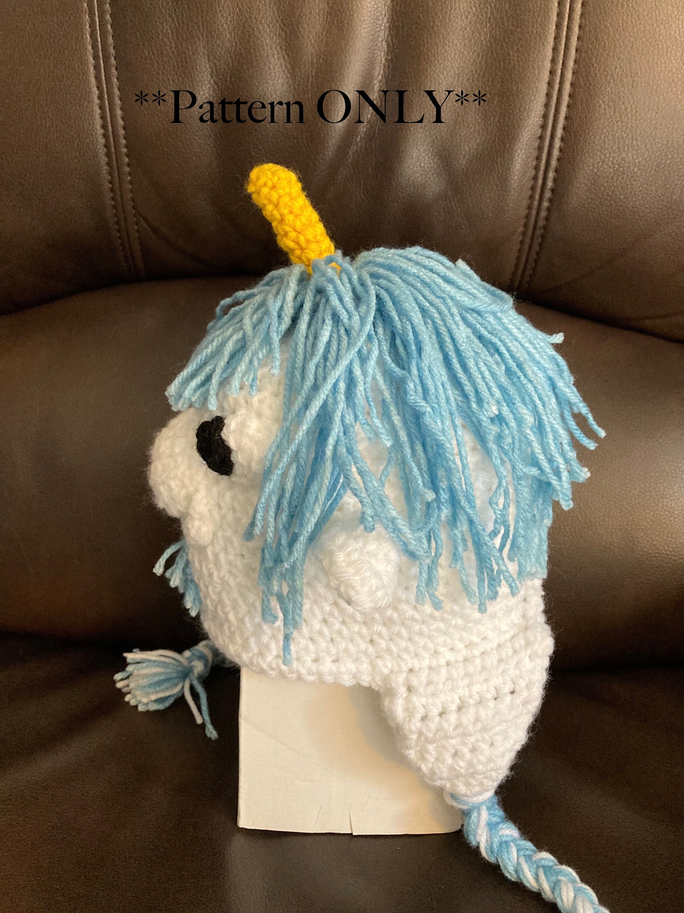 Unicorse Unicorn Crochet Pattern ONLY Bluey Cartoon Etsy