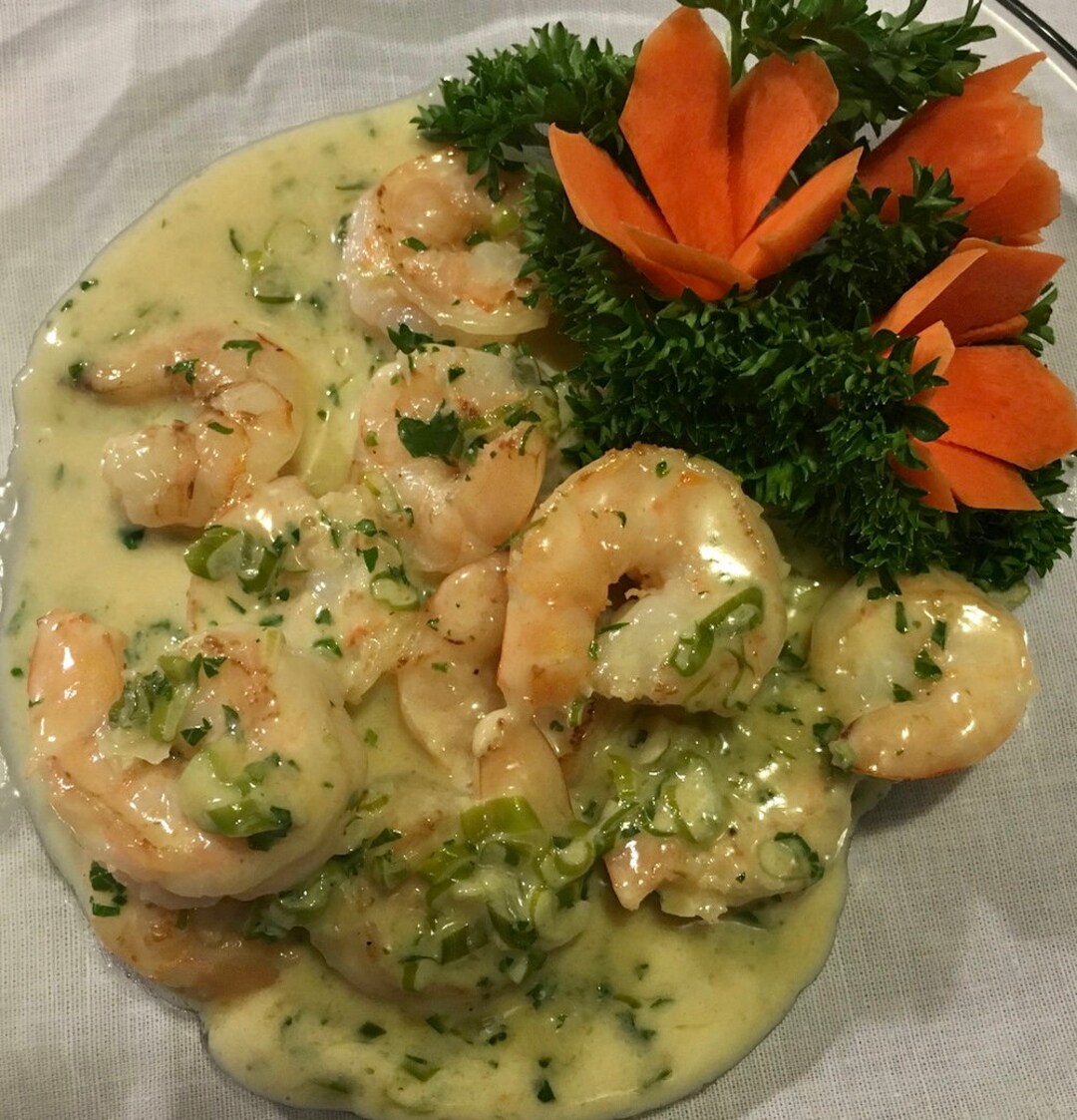 Recipe Garlic Shrimp in Creamy Sauce - Etsy