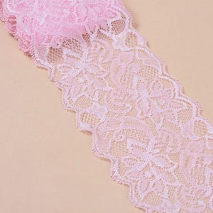 80 mm elastic lace - Sold by the meter