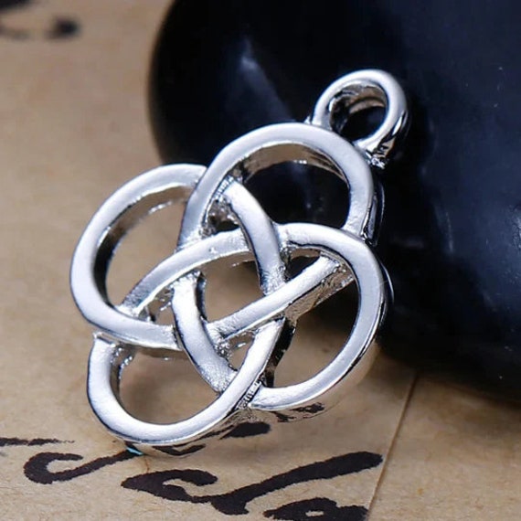 Orecchini Pendenti A Nodo Celtico In Argento 925 – Design Drop, 12mm, Con Scatola Regalo