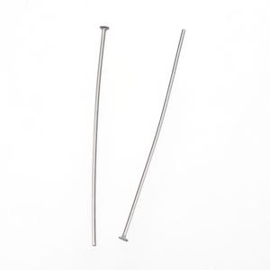 50 Silver Alloy Flat Head Nails / Studs