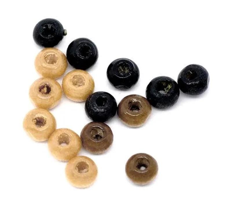 Lot De 300 Perles En Bois De 4mm - Idéal Pour Bijoux Et Créations, Neuf, Fabriqué En France