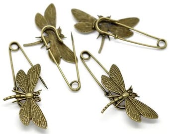 クリスチャンディオール シルバー＆ピンクカラー トンボ ピンブローチ クリスチャン ディオール ヴィンテージ トンボ ブローチ - Etsy 日本