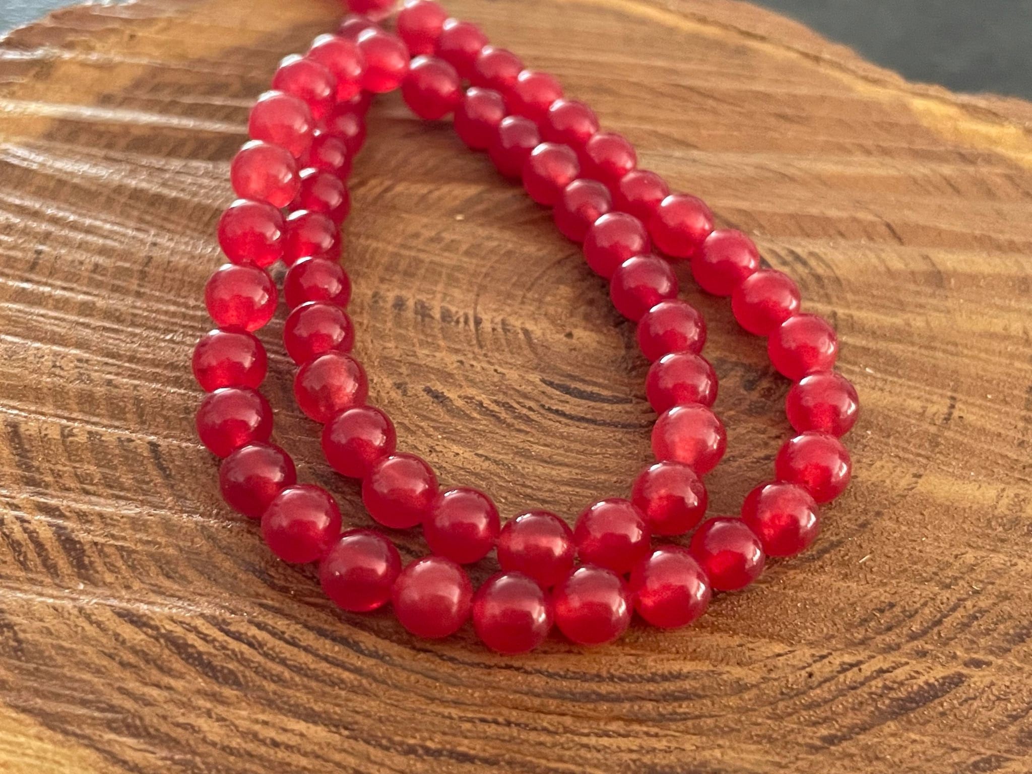 6 mm 翡翠ビーズ 30 個 - Etsy 日本