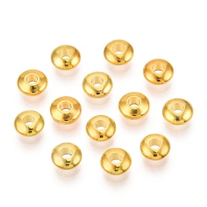 Lot De 20 Perles En Argent Tibétain - 8 Mm - Argenté - Neuf - Pour Création Bijoux
