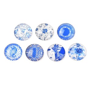 juego de 10 cabujones azulejos de 16 mm