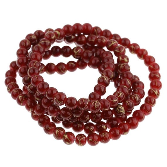 Lot De 30 Perles Colonne En Verre - 10x5 Mm - Idéal Pour Bijoux DIY Et Créations