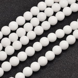 30 Malaysian Jade Beads 6mm