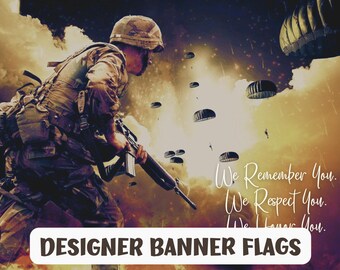 Bandera patriótica – Decoración para el Día de los Caídos y el Día de los Veteranos (142 x 87 cm)