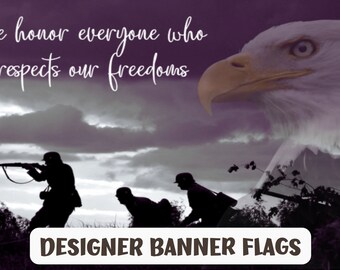 Bandera Patriótica – "Quienes Respetan Nuestras Libertades"