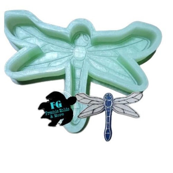 Dragonfly / Regular or Vent Clip / Silicone Freshie Mold / Freshie Mold / Mold / Silicone Mold / Molds For Freshies / Aroma Bead Molds