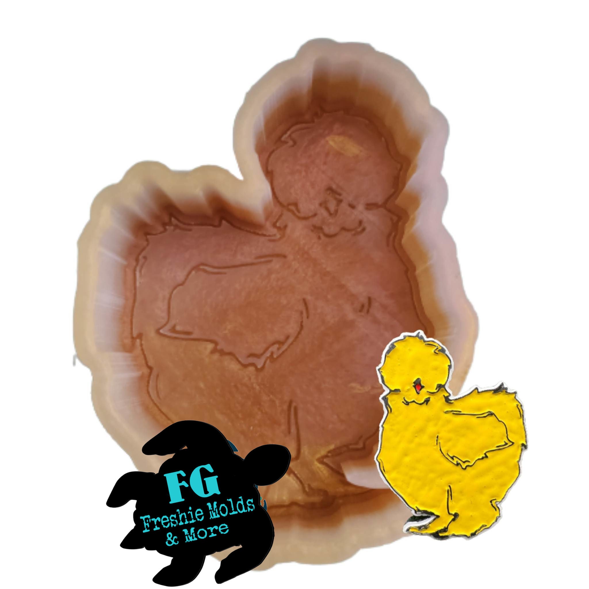 Show Chicken - Silicone freshie mold