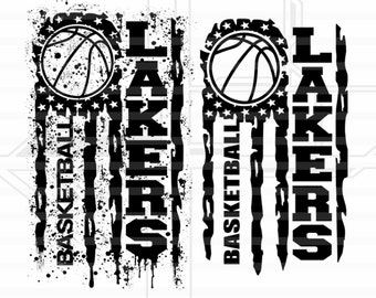 Lakers Basketbal Svg Bestand Digitaal
