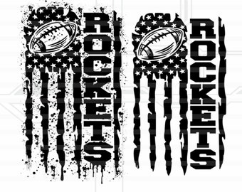 Rockets voetbal Svg-bestand