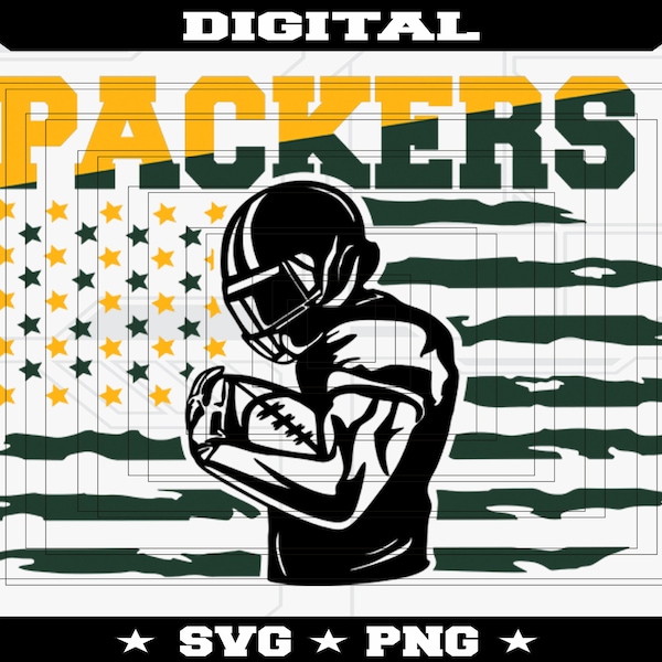 Packers Football Svg File