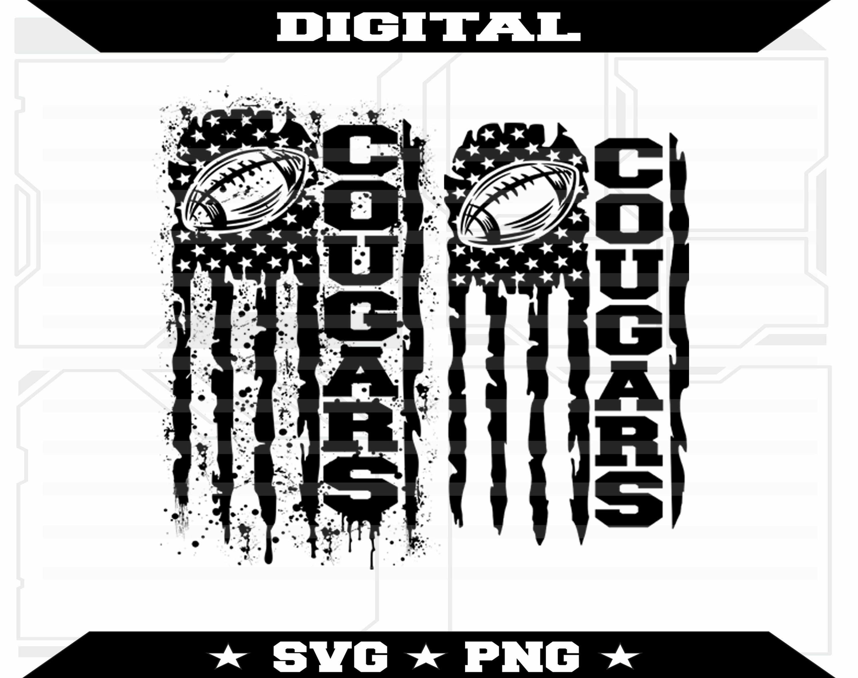 Cougars Football Svg File