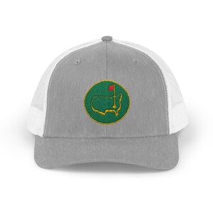 Gorra trucker snapback con logo de Augusta National / Parche bordado del Masters de Golf