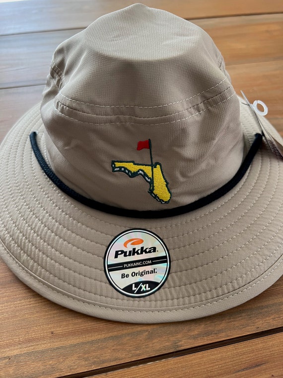Khaki Bucket Hat With Magnolia Lane Masters Logo - Etsy display picture 2