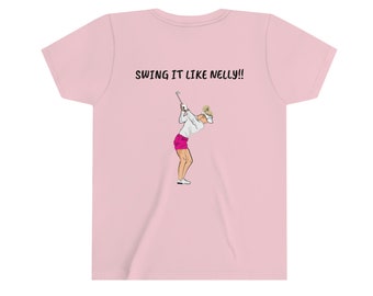 Nelly Korda golf swing Tee