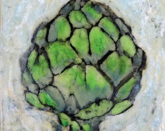 Encaustic Artichoke