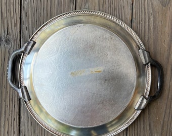 F.B. Rogers Silver Company 1883 #1203 Tray With Handles - Etsy