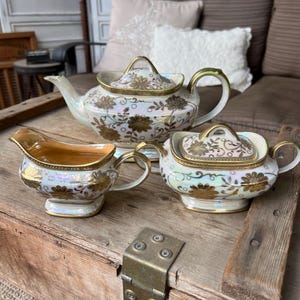 Hand Painted Tea Set from Japan