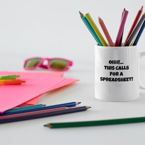 Accountant&#39;s Office Coffee Mug, Personal Business Mug,