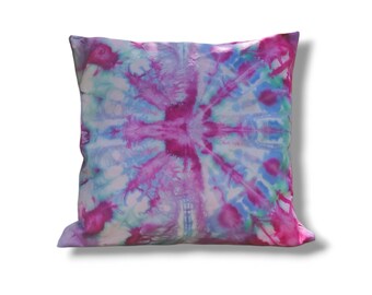 45*45cm cushion cover. ice dyed pillow case. Hand made. 100% cotton. decorative pillows. Mandala