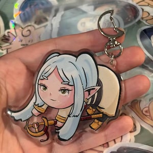 Hanging Mage Keychain | Acrylic Epoxy Keychain