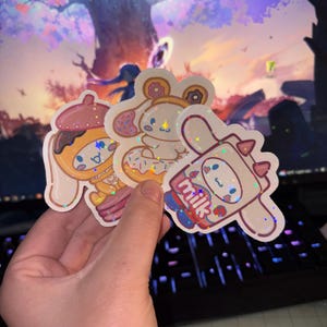Cinnamoroll Kawaii Aufkleber | Vinyl wasserfest Aufkleber