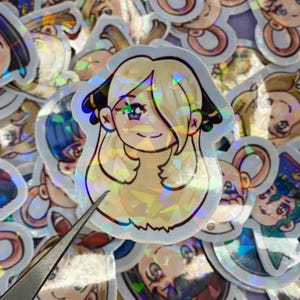 PokeGirl Stickers | Trainer Stickers | Vinyl Waterproof Stickers