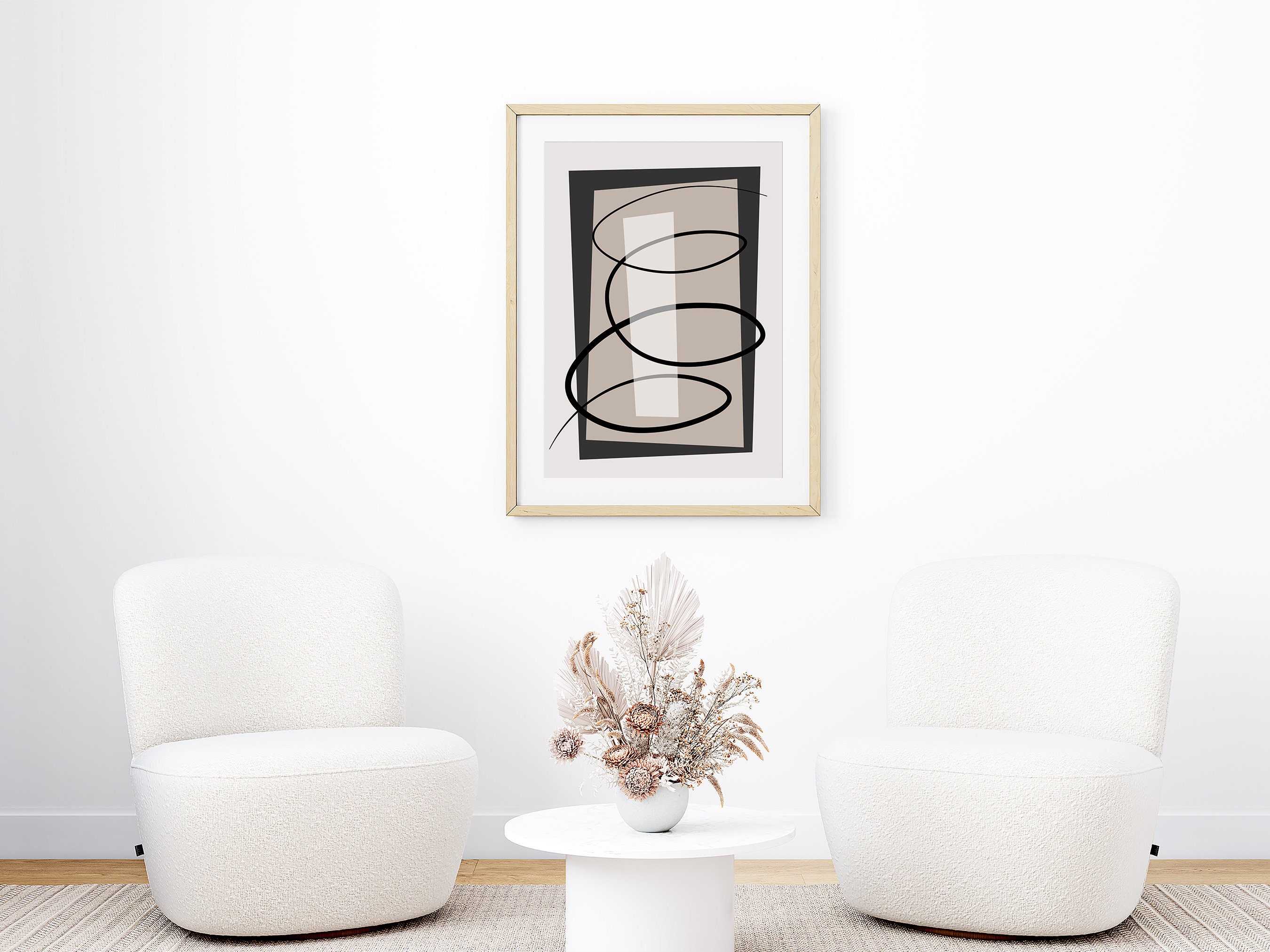 Abstract Lines Wall Art Digital Download Mid Century Modern Line Art Abstract Lines Wall Art Digital Download Mid Century Modern Line Art