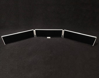 Triple Screen Desk Display Stand for 12.6in LCD Screens