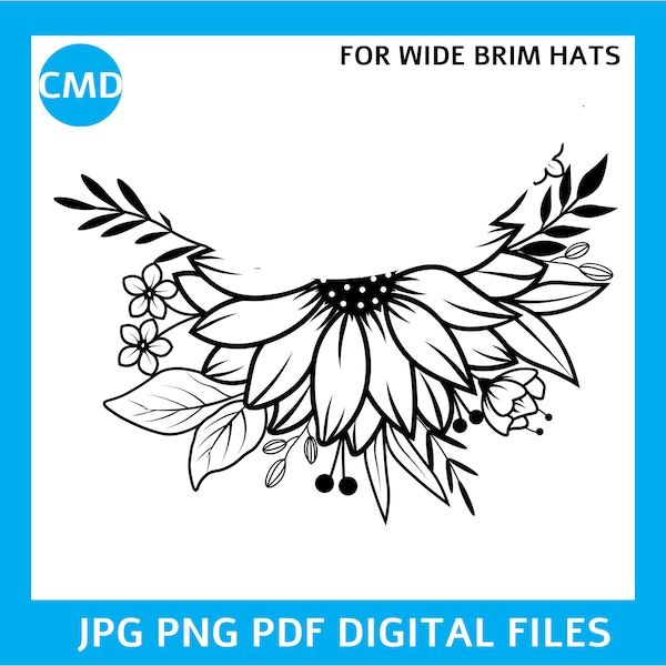 Sunflower Burning Hats - Etsy