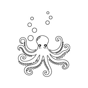 Octopus Baseball Hat Burning Design, Octopus Ball Cap, Octopod Pattern ...